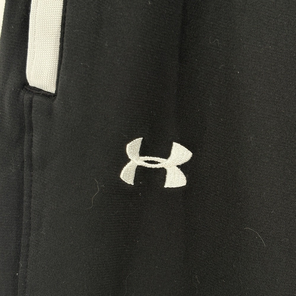 Under Armour Qualified Warm Up Sweatpant Zipper Pockets Men's Small 1270483 - Picture 2 of 11